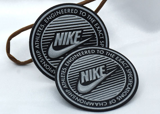 Prägeartige um Nike Logo TPU 3M Reflective Labels For Sweatpants
