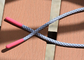 36cm langes rundes Polyschnur-Seil mit dem glänzenden/matten Silikon-Spitzen-Ende