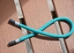 36cm langes rundes Polyschnur-Seil mit dem glänzenden/matten Silikon-Spitzen-Ende