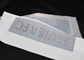 Kundenspezifisches 1mm Silikon Logo Heat Transfer Labels Printing für Kleidung