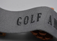 Gummiband-Band 45mm maßgefertigter Kleidungsstücke Baumwollmit glänzendem Silikon-Logo