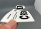 Guter waschbarer weißer Microfiber-Schirm druckte Flecken mit Matte Silicone Logo