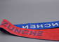 Jacquardwebstuhl hob loses elastisches Band Logo Customizeds 35mm für Kleidung an