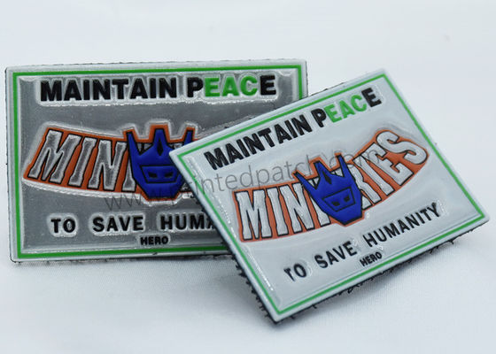 4 Colorways 3M Reflective Velcro Patch der Schirm druckte LOGO For Jeans