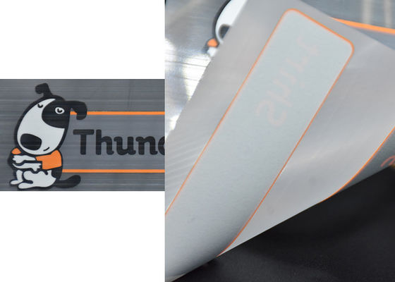 Antisublimation Matte Logo Heat Transfer Fabric Labels für Arbeits-Abnutzung
