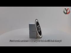 Rundes weiches Eisen auf Tatami-Pflaster kundenspezifisches Kleidungspflaster mit heiß schmelzendem Klebstoff