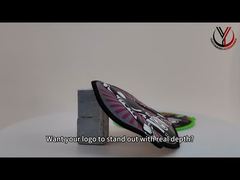 Tatami-Stoff-Maßgeschneiderter Bekleidungsaufnäher 3D-Silikon-Wärmeübertragungsaufnäher