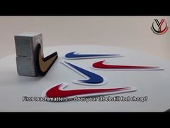 Sehen Sie, warum Sie sich für ein individuelles Zwei-Farben-Silikon-Wärmeübertragungsdruck-Etikett für Kleidung entscheiden sollten