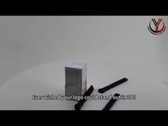 Zeige 2 Farben Individuelles Logo Kunststoff-Reißverschluss-Anhänger Polyester für Kleidungsstücke Demo