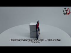 Ein genauerer Blick: Benutzerdefinierter 3D-Stickaufnäher aus erneuerbarem Garn für Kleidungsstücke