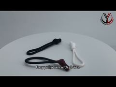 Uhr: U-förmiger Reißverschluss-Puller aus TPU-Silikon, PVC-YKK-Reißverschluss-Puller-Schaufenster