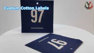Individuelle Baumwolletiketten für Ihre Marke