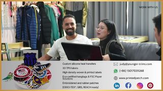 Individuelle Silikonetiketten für T-Shirts