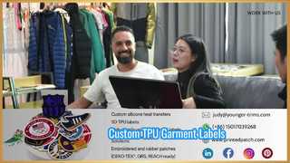 Benutzerdefinierte TPU-Etiketten für Kleidungsstücke