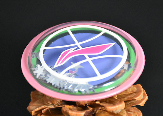 geprägte 0.8mm TPU Druckfarbe bessert Blings-Paillette für Kleidungs-Aufkleber aus