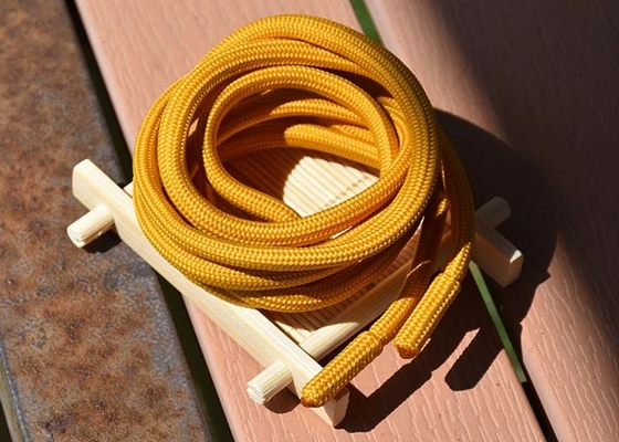 Polyester-Zugschnur-Kord-Metall-und Gewebe-Enden der Kleid5mm runde