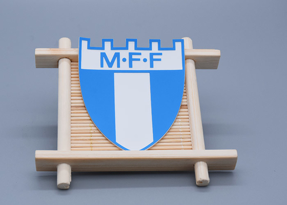 Fußball-Trikots die Wärmeübertragungs-Aufkleber mit kundengebundenen Logos geprägt