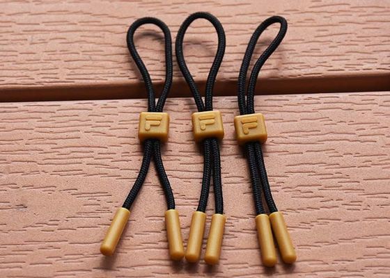 Abziehvorrichtung 3D Logo Customised Garment Plastic Zip mit Marken-Identität