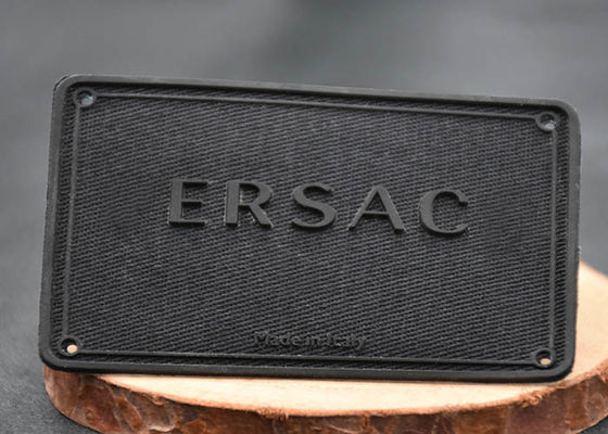 Twill-Gewebes-Wärmeübertragungs-Aufkleber besonders angefertigt mit Drucksilikon-Logos