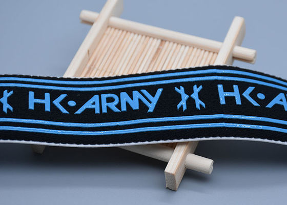 40mm Baumwollnicht Beleg-elastisches Band mit Drucksilikon-Logo