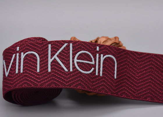 30mm Druckkleiderelastisches Band mit Silikon-glänzendem Logo