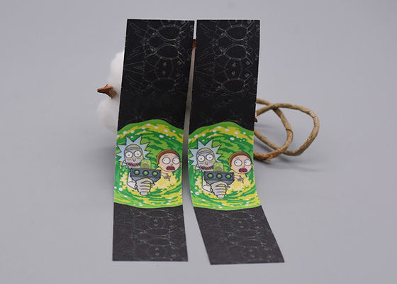 Polyester-kundenspezifische gesponnene Etikettendruck-Tinte für Kleid