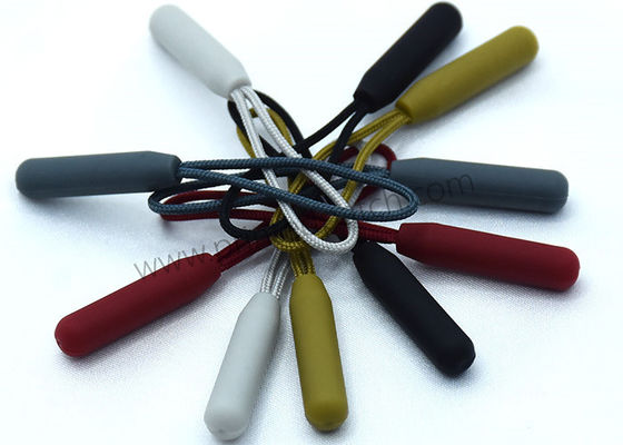 Soems TPU 4 Colorways Plastikgummiabziehvorrichtung der reißverschluss-Abziehvorrichtungs-56*8mm