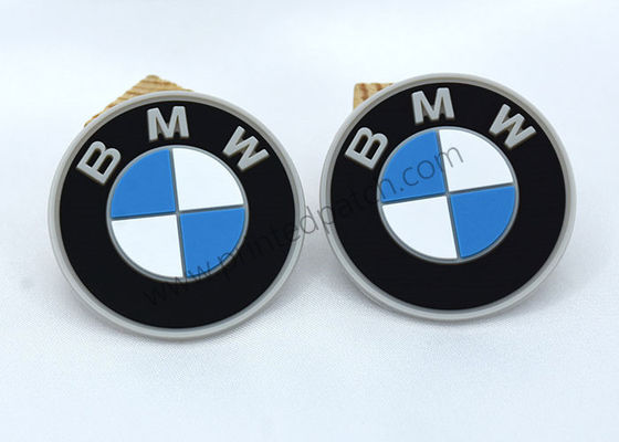 Kundenspezifisches Gummi-Logo Patch Embossed BMW PVC bessert für Hüte aus